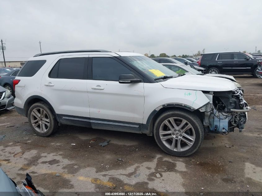 2017 Ford Explorer Xlt VIN: 1FM5K7D80HGB30397 Lot: 43953560
