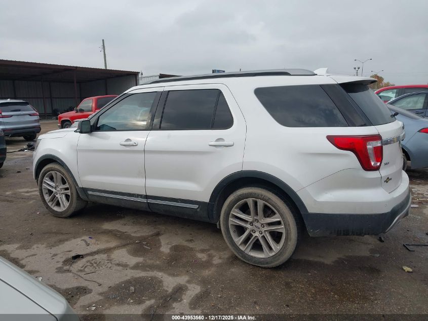 2017 Ford Explorer Xlt VIN: 1FM5K7D80HGB30397 Lot: 43953560