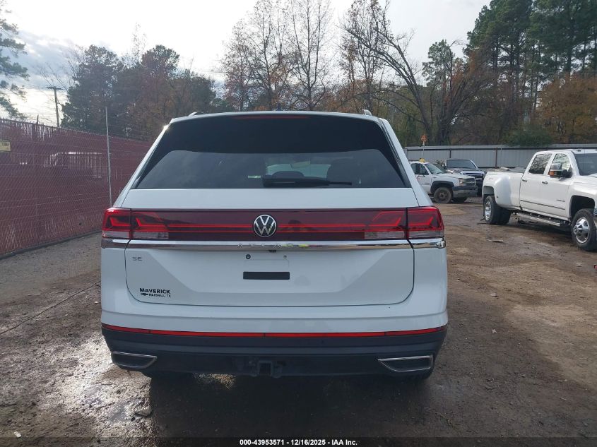 2024 Volkswagen Atlas 2.0T Se W/Technology VIN: 1V2WR2CA0RC501626 Lot: 43953571