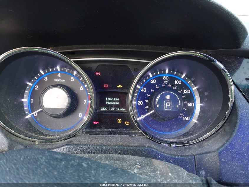 2013 Hyundai Sonata Limited VIN: 5NPEC4AC9DH602708 Lot: 43953576