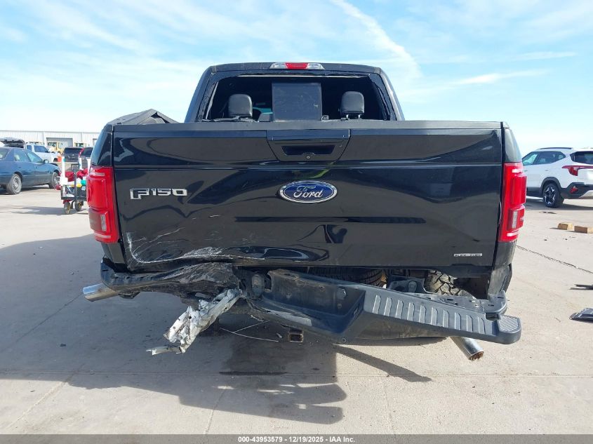 2015 Ford F-150 Lariat VIN: 1FTEW1EF9FKE70192 Lot: 43953579