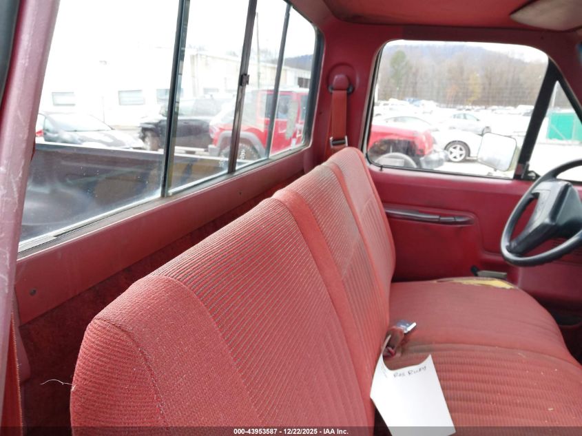 1988 Ford F150 VIN: 1FTDF15Y2JLA42447 Lot: 43953587