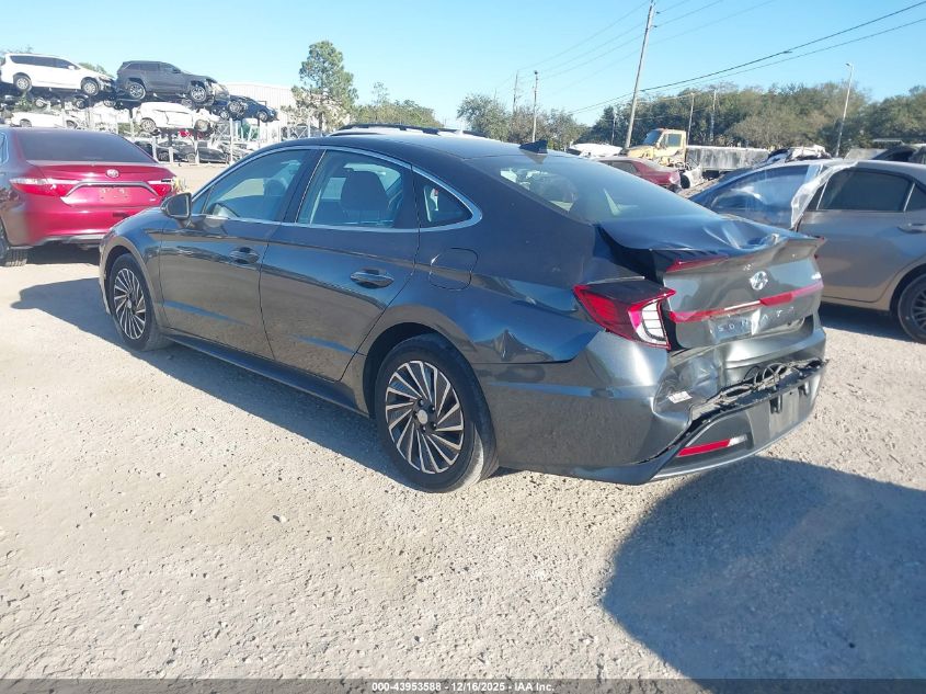 2023 Hyundai Sonata Hybrid Sel VIN: KMHL34JJ6PA079032 Lot: 43953588