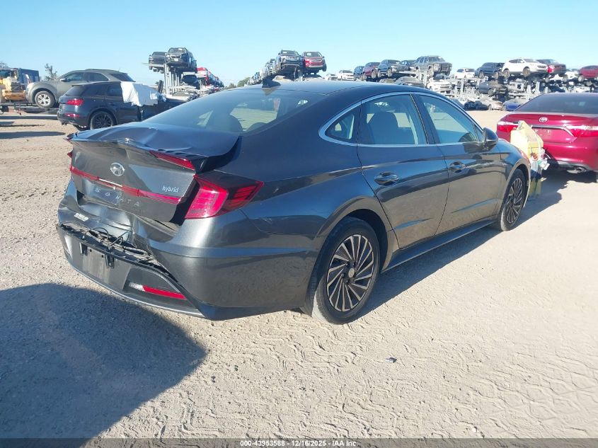 2023 Hyundai Sonata Hybrid Sel VIN: KMHL34JJ6PA079032 Lot: 43953588