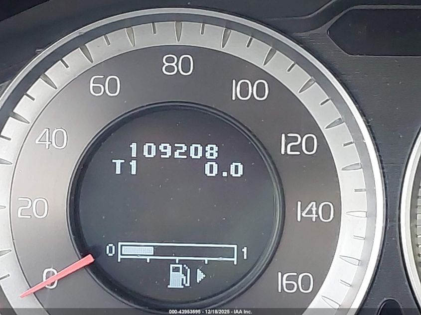 2013 Volvo S60 T5 VIN: YV1612FS9D2205672 Lot: 43953595