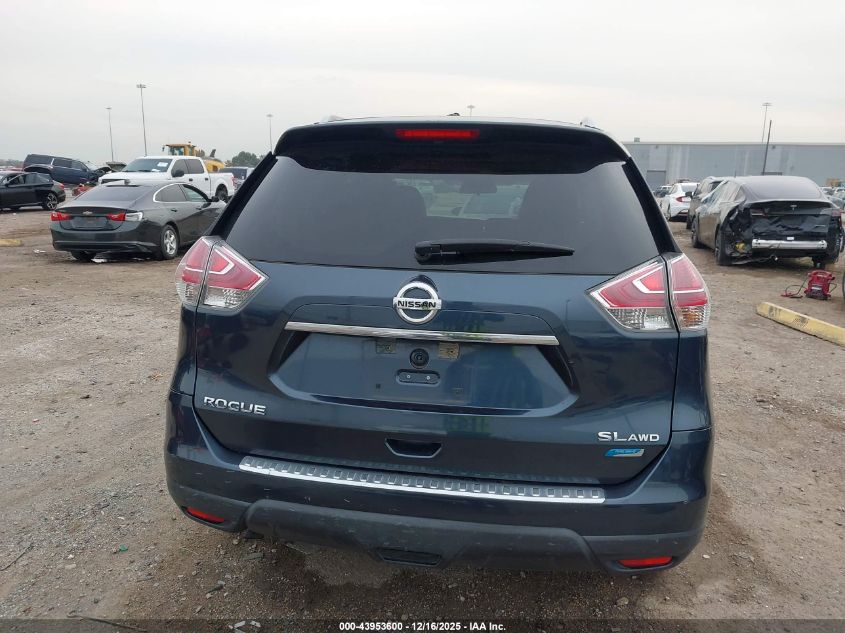 2014 Nissan Rogue Sl VIN: 5N1AT2MV2EC813175 Lot: 43953600