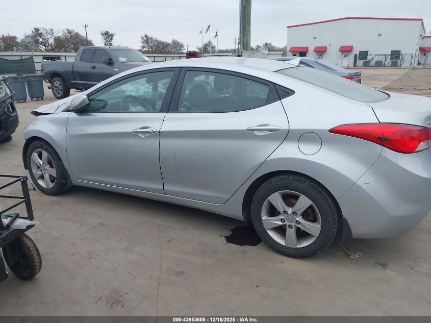 2013 Hyundai Elantra Gls/Limited VIN: 5NPDH4AE7DH212866 Lot: 43953606