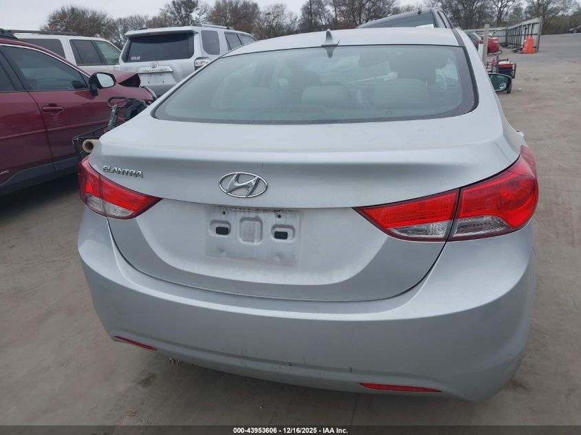 2013 Hyundai Elantra Gls/Limited VIN: 5NPDH4AE7DH212866 Lot: 43953606