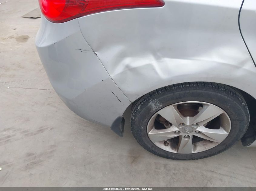 2013 Hyundai Elantra Gls/Limited VIN: 5NPDH4AE7DH212866 Lot: 43953606