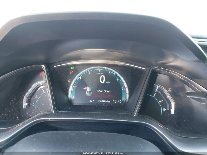 2018 Honda Civic Ex VIN: SHHFK7H53JU414646 Lot: 43953607