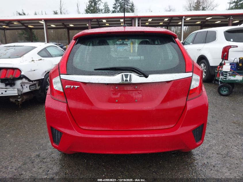 2015 Honda Fit Ex/Ex-L VIN: 3HGGK5H8XFM773503 Lot: 43953623