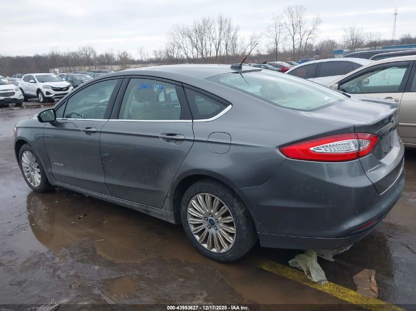 2014 Ford Fusion Hybrid Se VIN: 3FA6P0LU9ER362670 Lot: 43953627