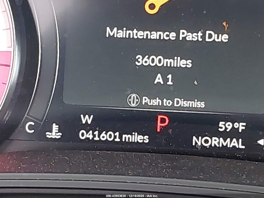 2022 Acura Tlx A-Spec Package VIN: 19UUB5F53NA004591 Lot: 43953636