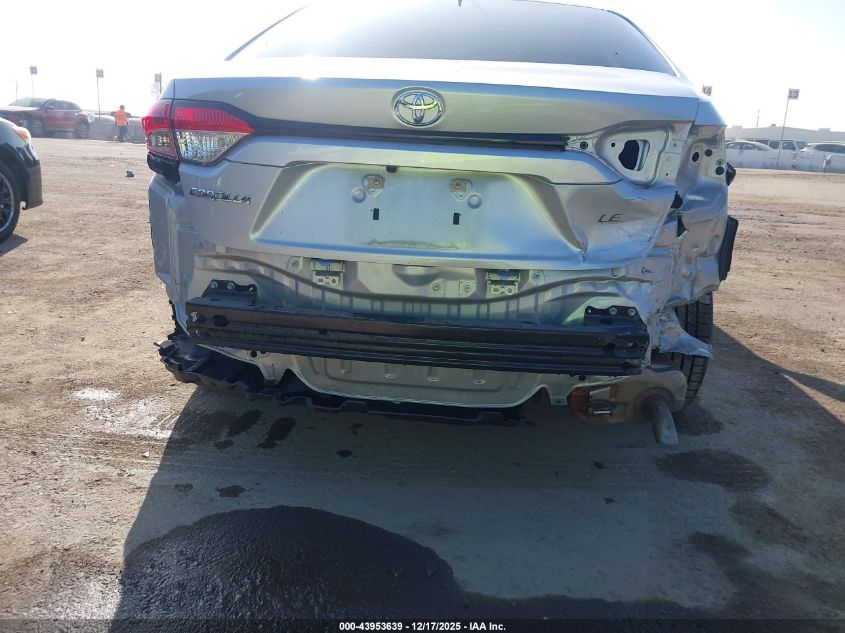 2021 Toyota Corolla Le VIN: 5YFEPMAE8MP173053 Lot: 43953639