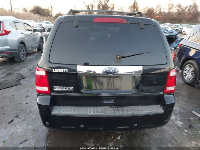 2010 Ford Escape Limited VIN: 1FMCU9E75AKC21753 Lot: 43953640