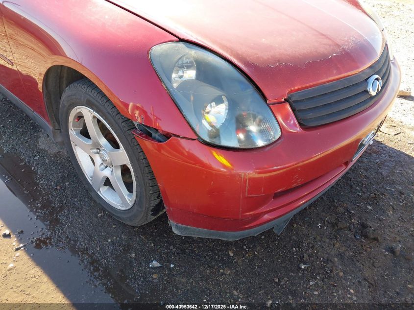 2003 Infiniti G35 Luxury Leather VIN: JNKCV51E43M336171 Lot: 43953642