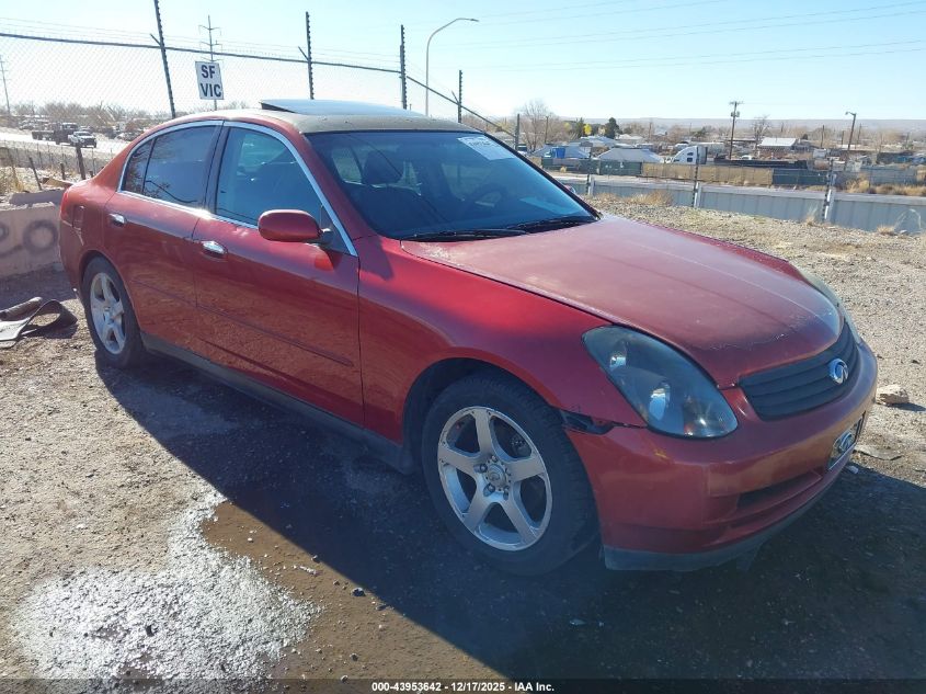 2003 Infiniti G35