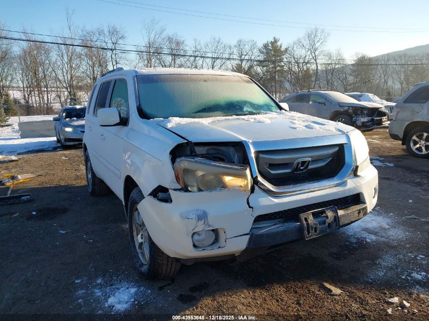 2009 Honda Pilot Ex-L VIN: 5FNYF48569B033639 Lot: 43953648