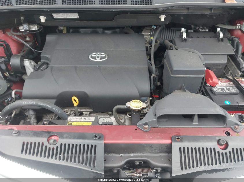 2012 Toyota Sienna Limited V6 7 Passenger VIN: 5TDYK3DC0CS188197 Lot: 43953652