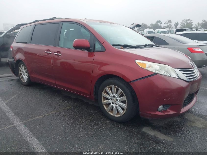 2012 Toyota Sienna Limited V6 7 Passenger