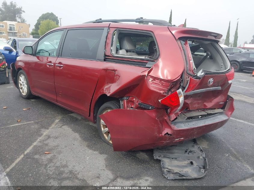 2012 Toyota Sienna Limited V6 7 Passenger