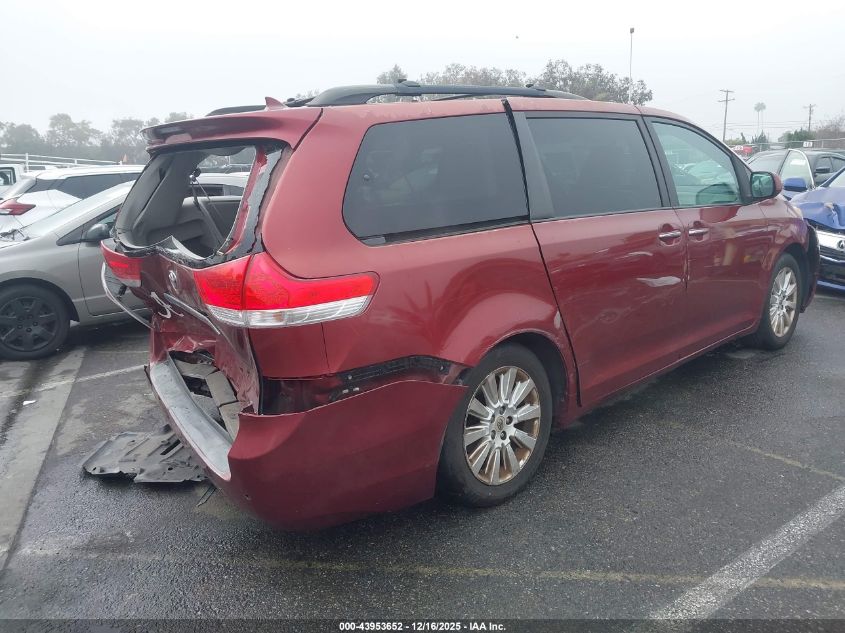 2012 Toyota Sienna Limited V6 7 Passenger