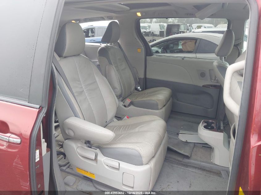 2012 Toyota Sienna Limited V6 7 Passenger VIN: 5TDYK3DC0CS188197 Lot: 43953652