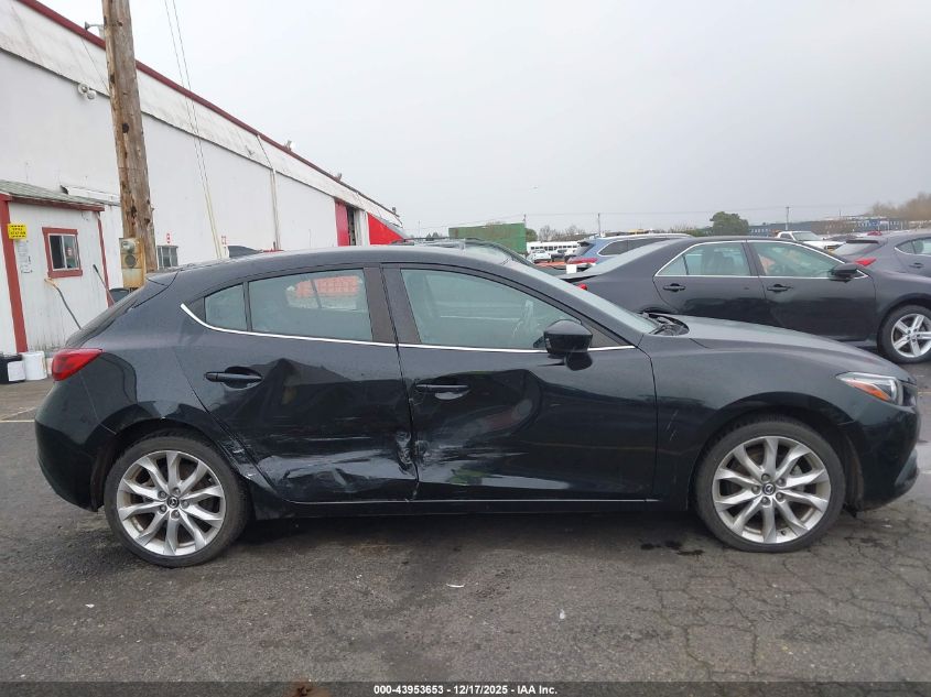2015 Mazda Mazda3 S Grand Touring VIN: JM1BM1M36F1270439 Lot: 43953653