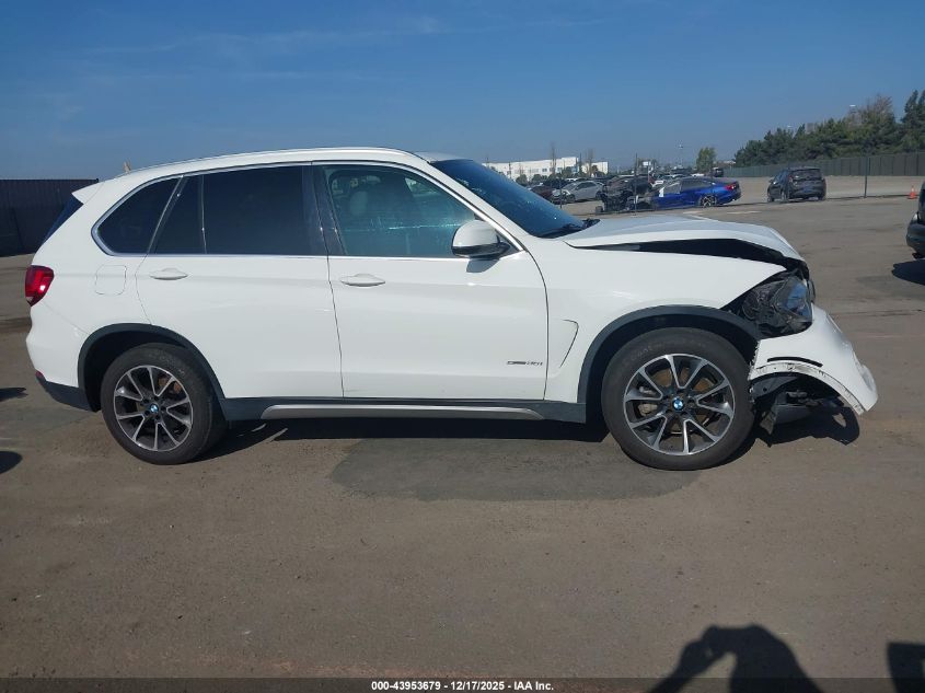 2018 BMW X5 Sdrive35I VIN: 5UXKR2C56J0X08352 Lot: 43953679