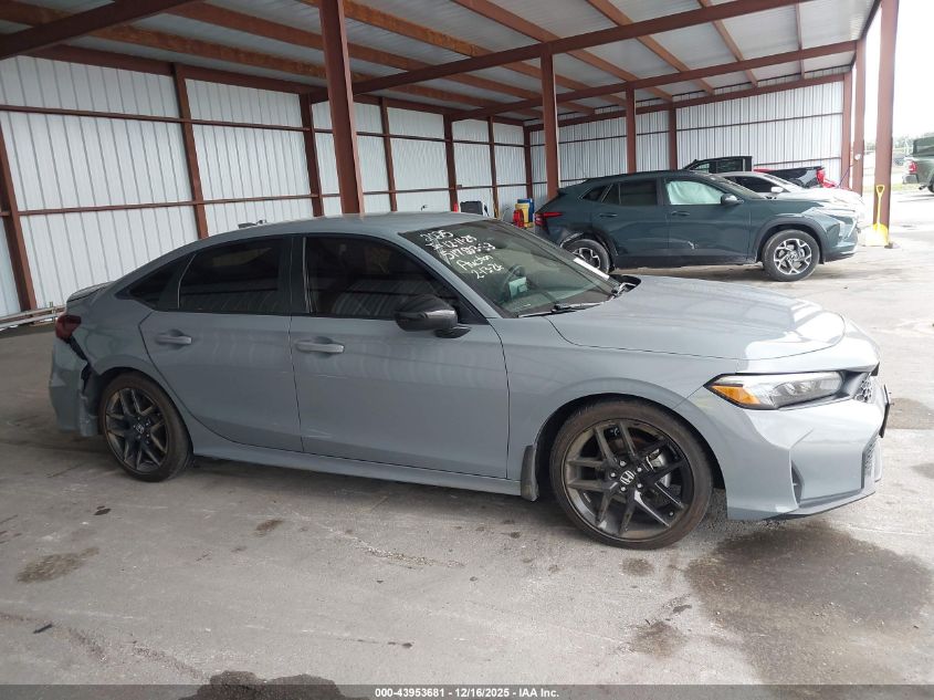 2025 Honda Civic Sport VIN: 2HGFE2F5XSH517803 Lot: 43953681