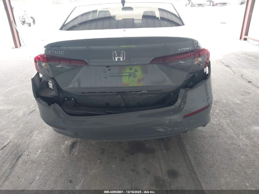 2025 Honda Civic Sport VIN: 2HGFE2F5XSH517803 Lot: 43953681