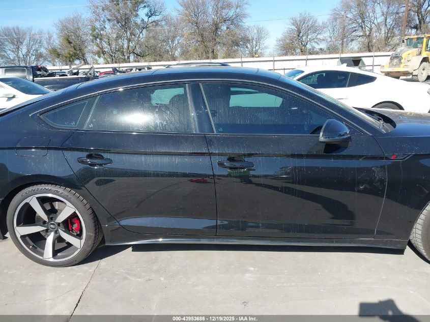 2023 Audi A5 Sportback Premium Plus 45 Tfsi S Line Quattro S Tronic VIN: WAUFADF52PA012606 Lot: 43953686