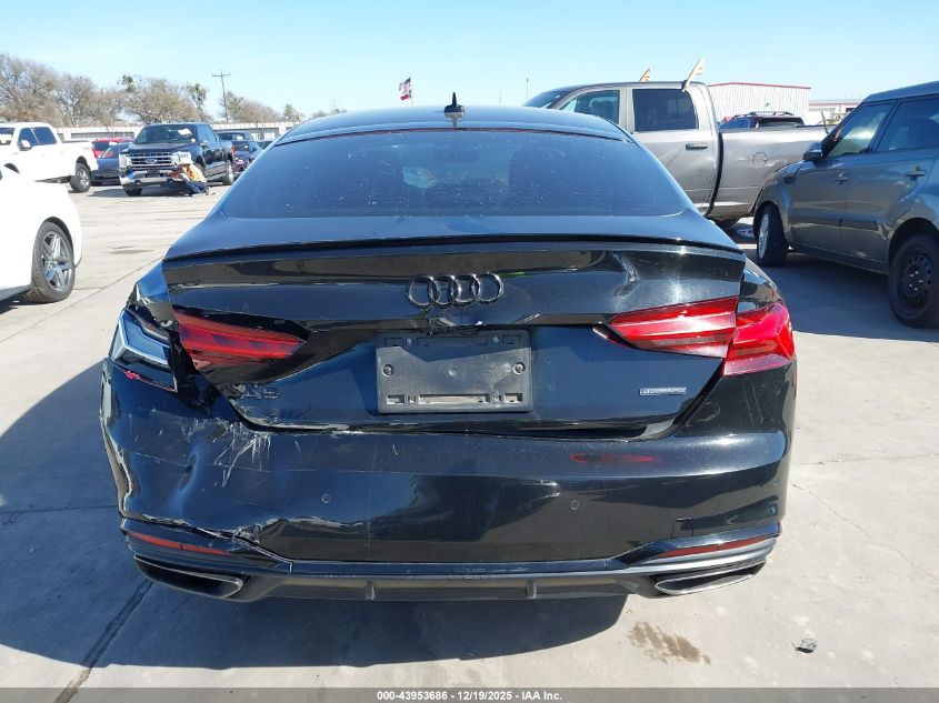 2023 Audi A5 Sportback Premium Plus 45 Tfsi S Line Quattro S Tronic VIN: WAUFADF52PA012606 Lot: 43953686