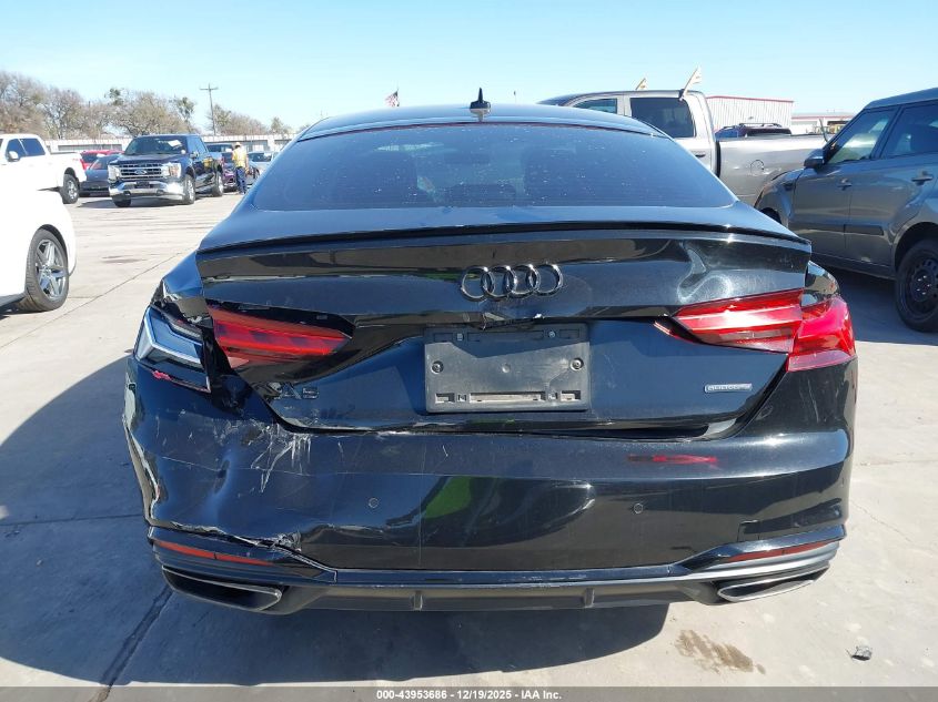 2023 Audi A5 Sportback Premium Plus 45 Tfsi S Line Quattro S Tronic VIN: WAUFADF52PA012606 Lot: 43953686