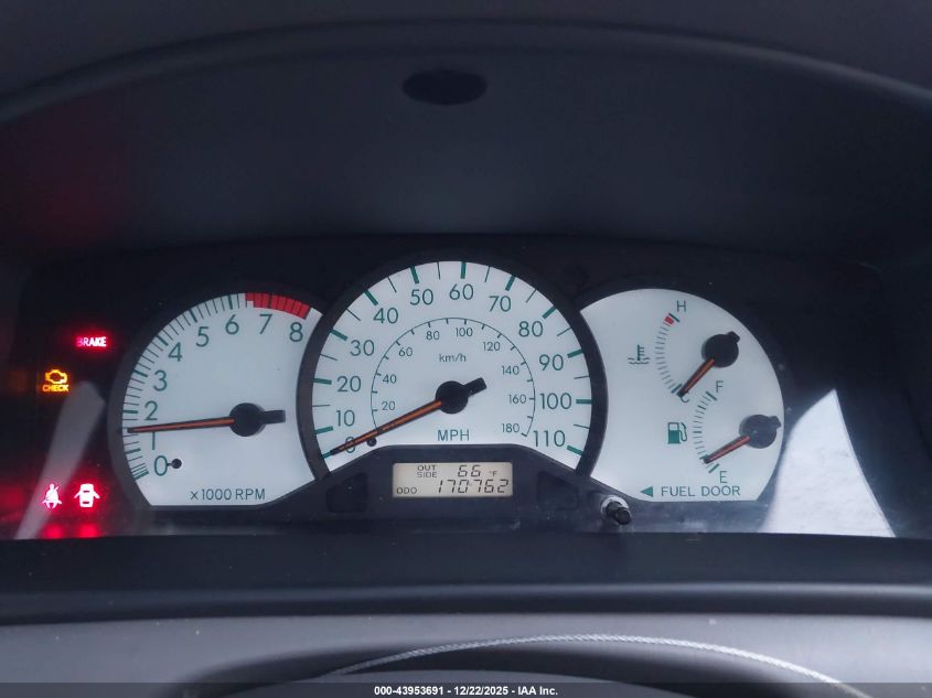 2003 Toyota Corolla Le VIN: 1NXBR32E73Z005455 Lot: 43953691