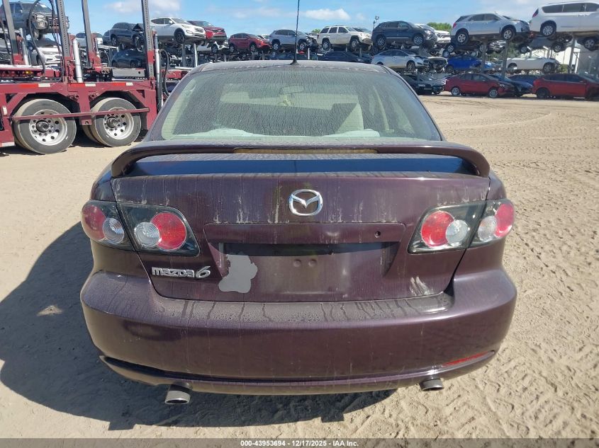 2008 Mazda Mazda6 I Sport Ve VIN: 1YVHP80C385M11232 Lot: 43953694