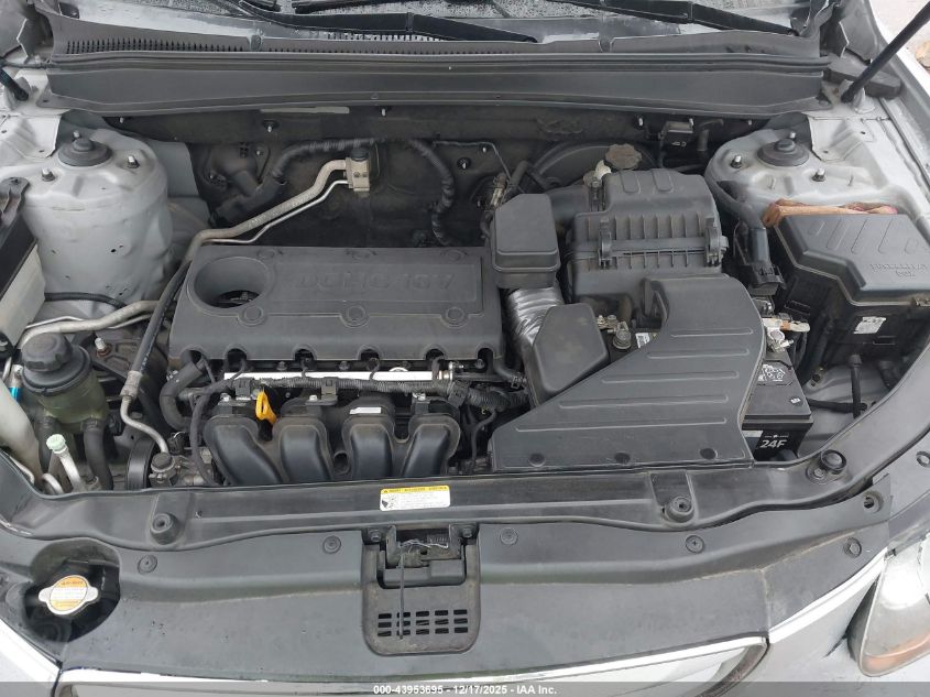 2010 Hyundai Santa Fe Gls VIN: 5NMSG3ABXAH348508 Lot: 43953695