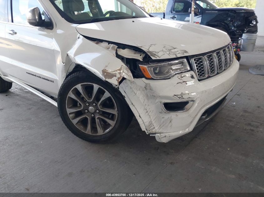 2017 Jeep Grand Cherokee Overland 4X2 VIN: 1C4RJECGXHC605549 Lot: 43953700