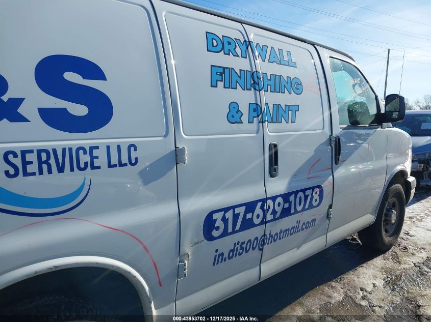 2015 Chevrolet Express 2500 Work Van VIN: 1GCWGFCF1F1277882 Lot: 43953702