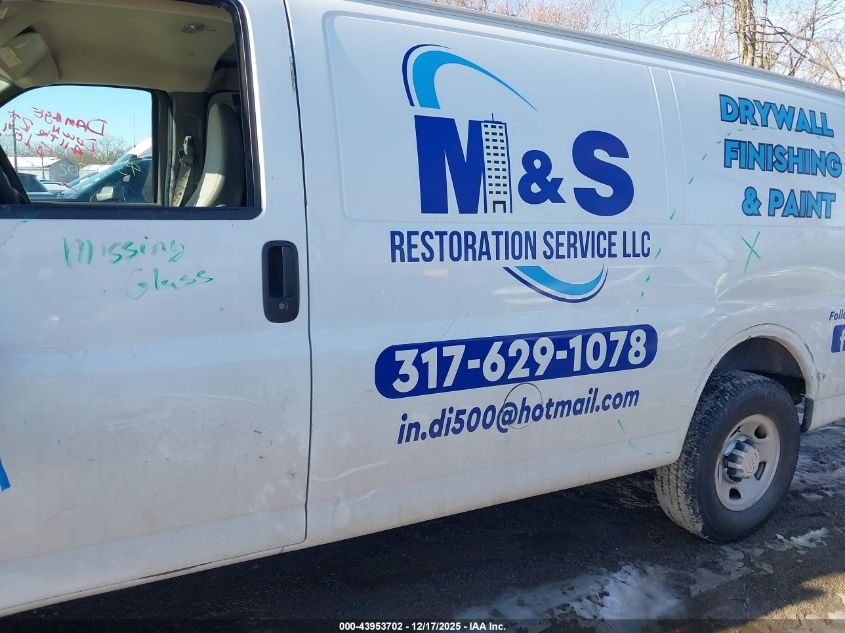 2015 Chevrolet Express 2500 Work Van VIN: 1GCWGFCF1F1277882 Lot: 43953702