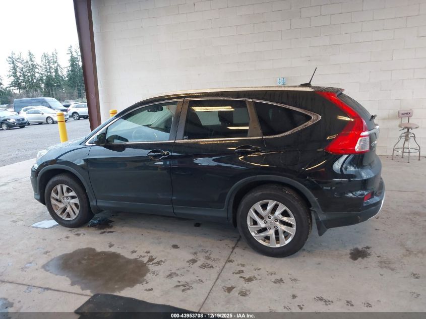 2015 Honda Cr-V Ex-L VIN: 5J6RM4H72FL051005 Lot: 43953708