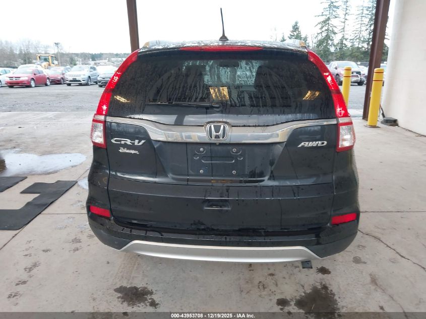2015 Honda Cr-V Ex-L VIN: 5J6RM4H72FL051005 Lot: 43953708