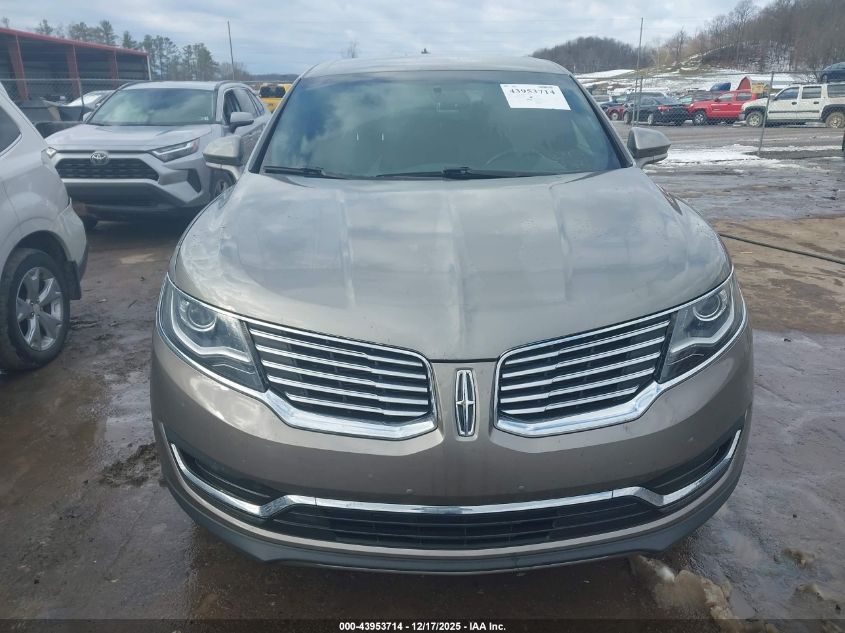 2017 Lincoln Mkx Select VIN: 2LMPJ8KRXHBL19809 Lot: 43953714
