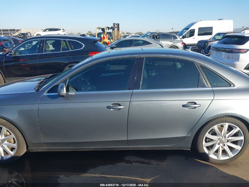 2013 Audi A4 2.0T Premium VIN: WAUFFAFL3DN035234 Lot: 43953716
