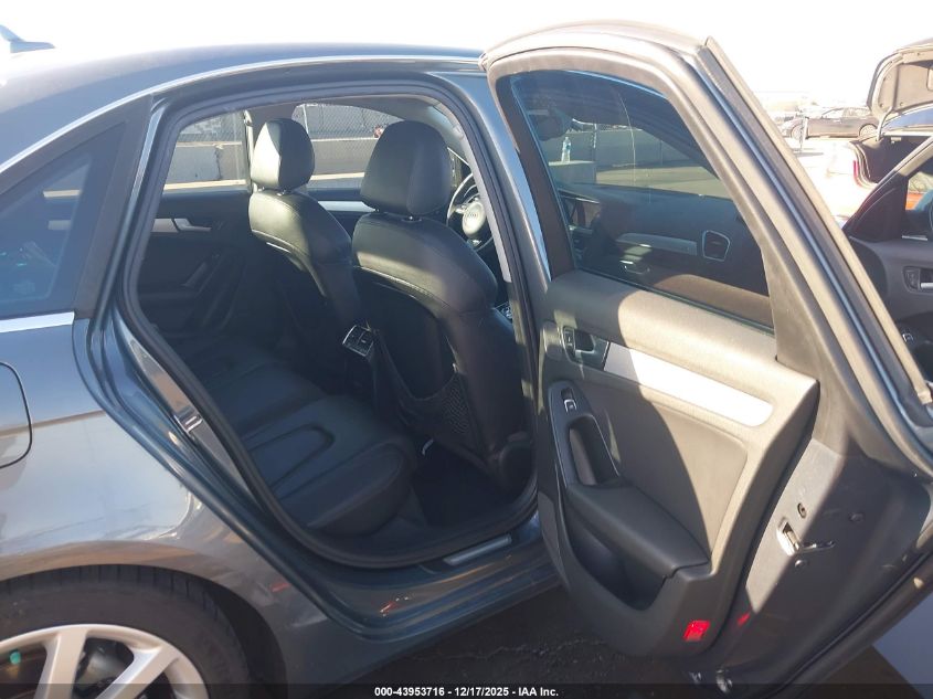 2013 Audi A4 2.0T Premium VIN: WAUFFAFL3DN035234 Lot: 43953716