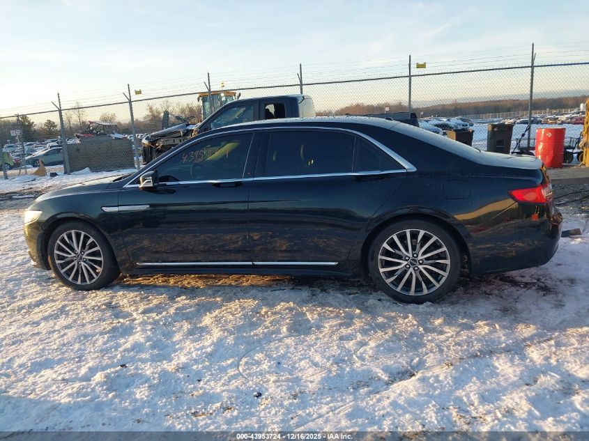 2017 Lincoln Continental Select VIN: 1LN6L9SK7H5618866 Lot: 43953724