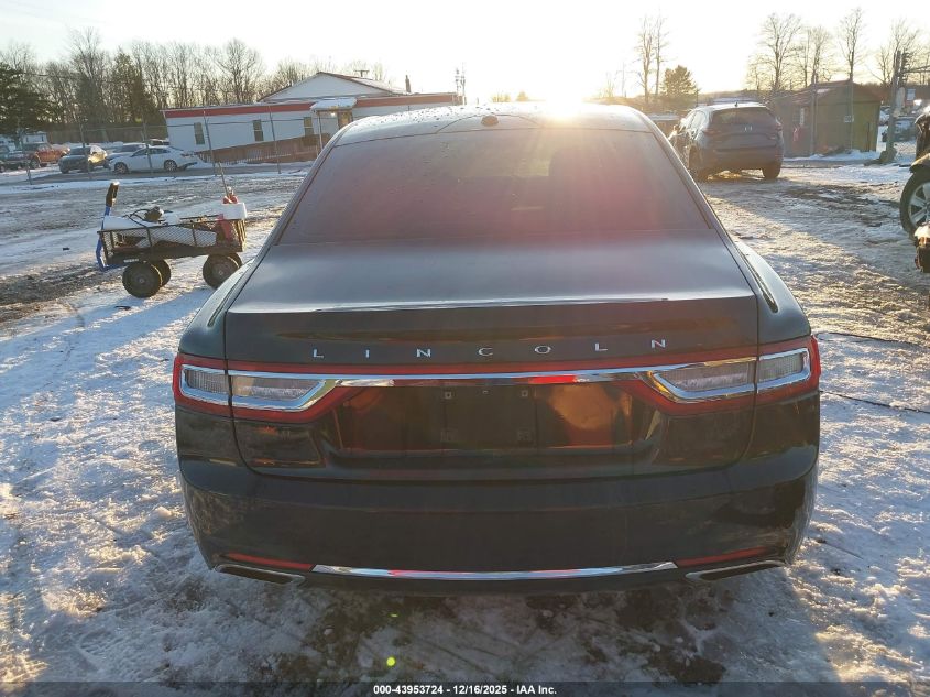2017 Lincoln Continental Select VIN: 1LN6L9SK7H5618866 Lot: 43953724