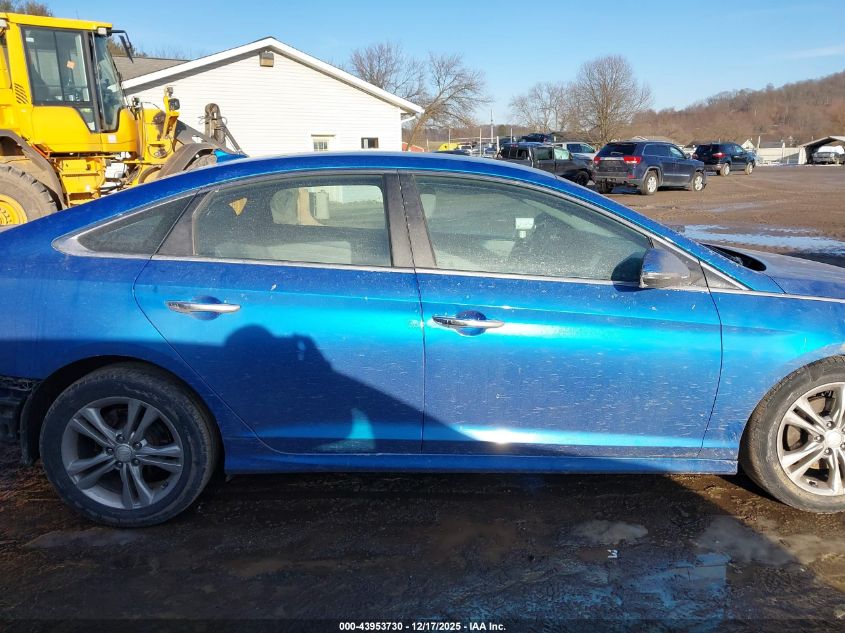 2018 Hyundai Sonata Sel VIN: 5NPE34AFXJH606692 Lot: 43953730