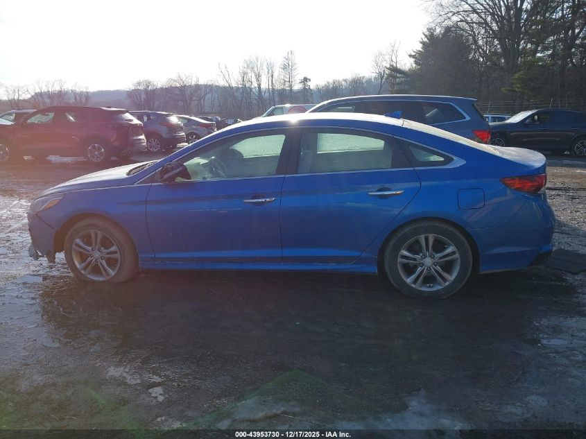 2018 Hyundai Sonata Sel VIN: 5NPE34AFXJH606692 Lot: 43953730