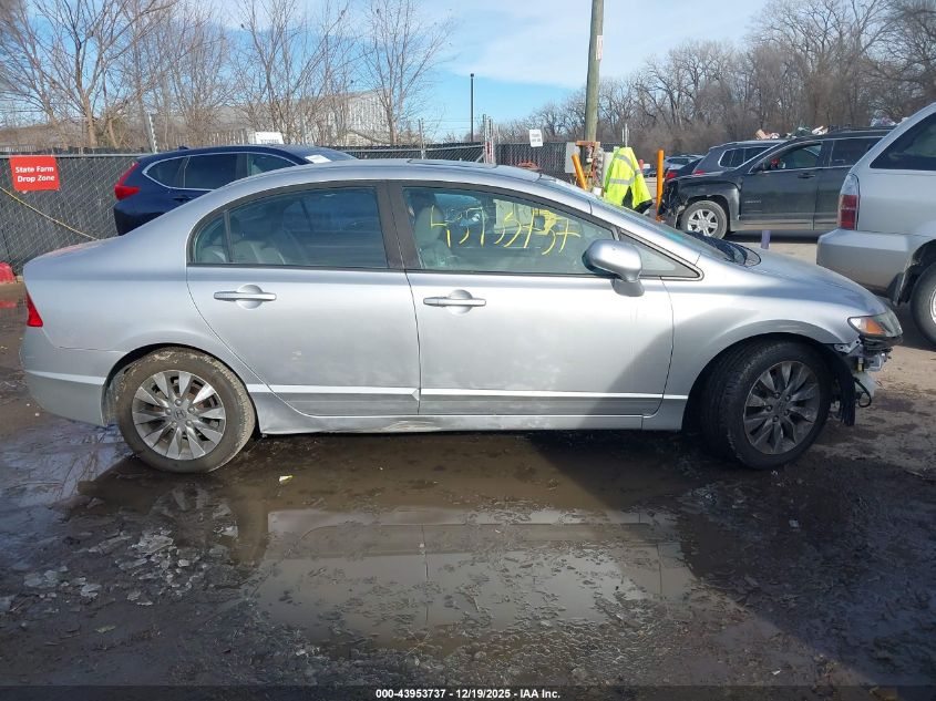 2010 Honda Civic Ex-L VIN: 19XFA1F93AE028614 Lot: 43953737